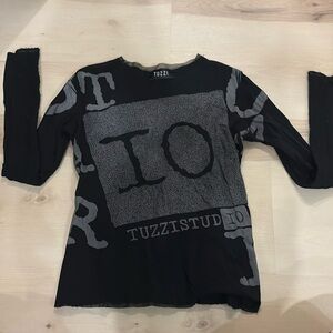 Vintage Tuzzi long sleeve - est size s